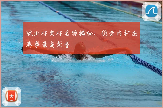 欧洲杯奖杯名称揭秘:德劳内杯成赛事最高荣誉